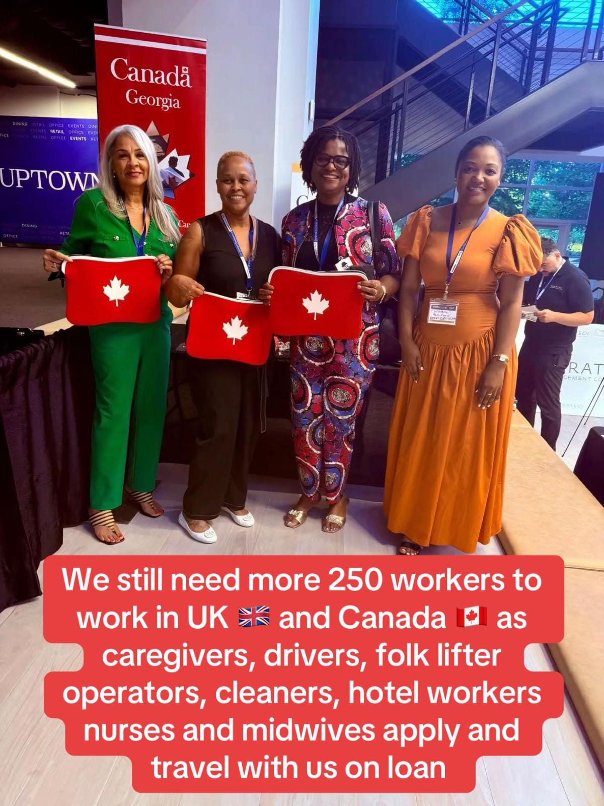 Post 1 by UK 🇬🇧 and Canada 🇨🇦 Jobs on TikTok (video)