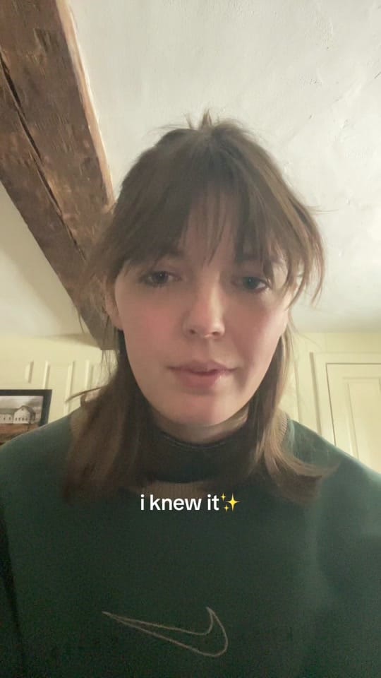 Post 8 by Kate Stephenson on TikTok (video)