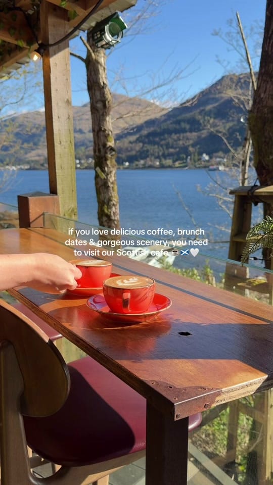 Post 1 by The Boatshed Loch Goil on TikTok (video)
