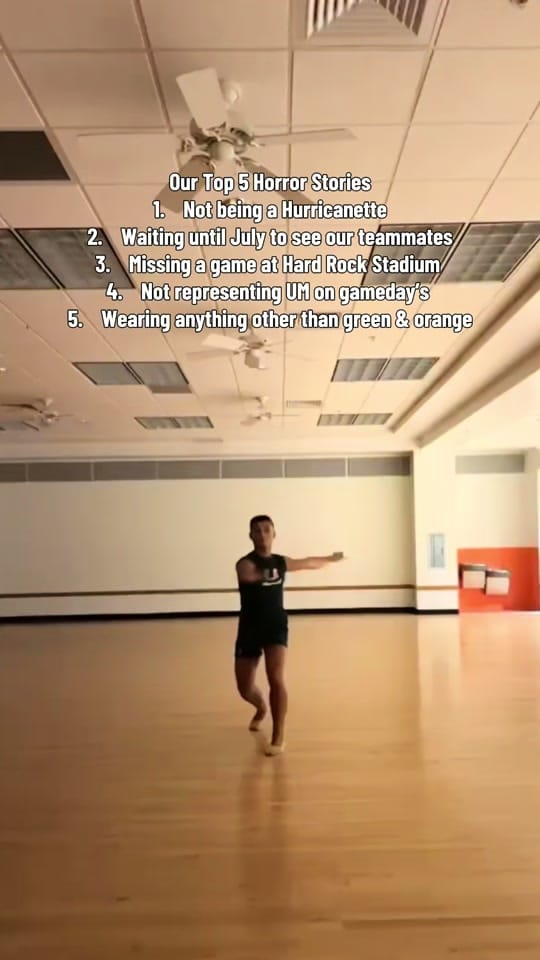 Post 5 by Miami Hurricanettes on TikTok (video)