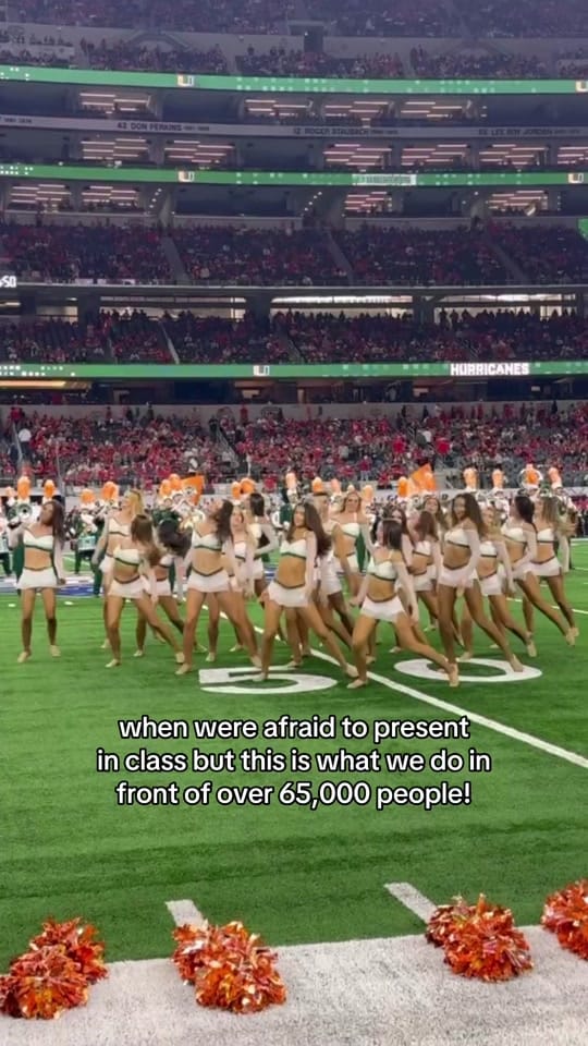Post 3 by Miami Hurricanettes on TikTok (video)