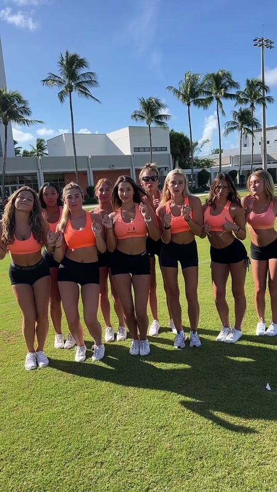 Post 10 by Miami Hurricanettes on TikTok (video)