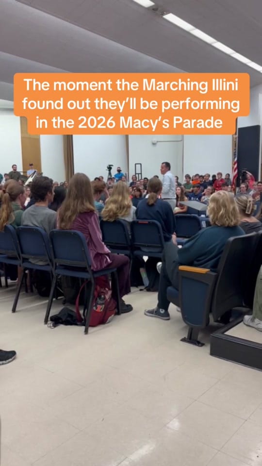 Post 8 by Marching Illini on TikTok (video)