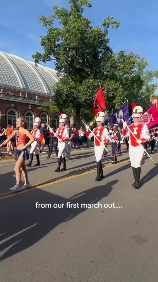 Post 4 by Marching Illini on TikTok (video)
