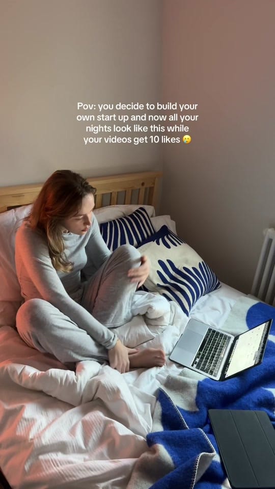 Post 9 by Agi | Founder Diaries on TikTok (video)