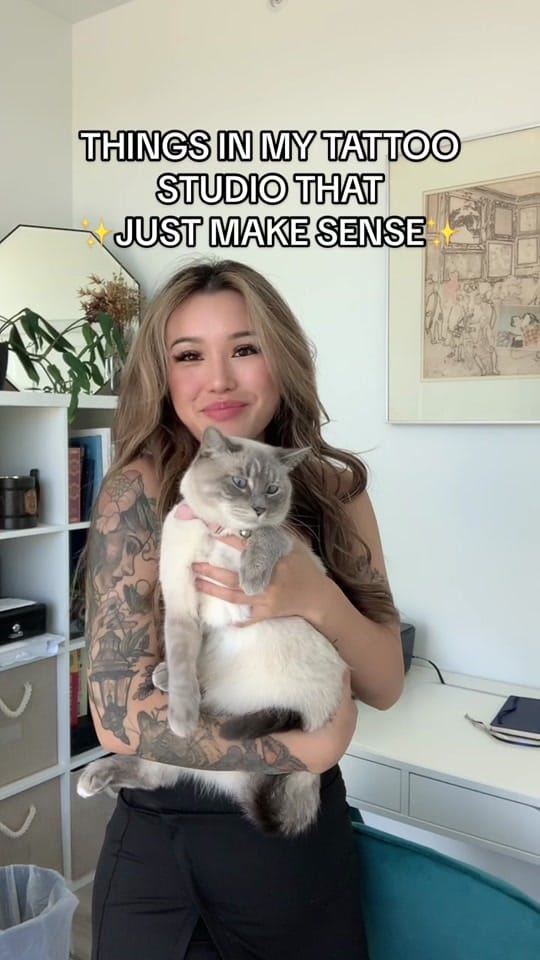 Post 9 by Clarissa | Tattoo Artist on TikTok (video)