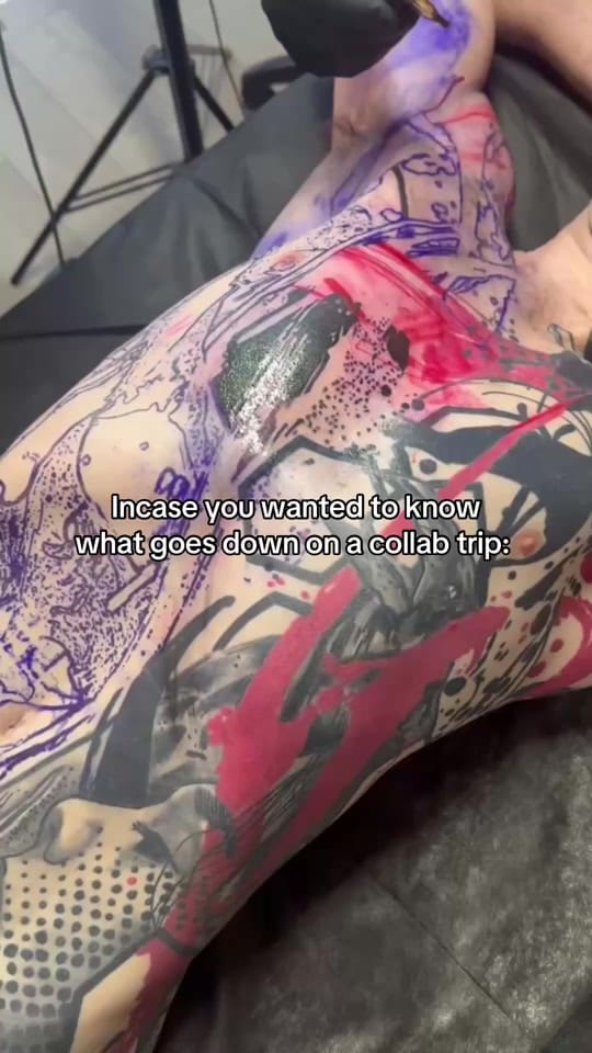 Post 4 by Ivy Jean Tattoo on TikTok (video)