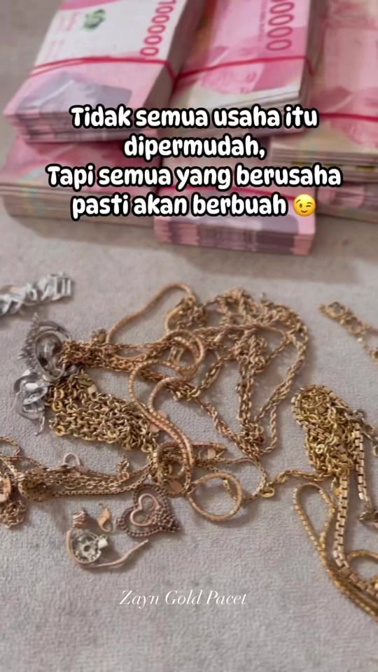 Post 1 by JUAL BELI EMAS BANDUNG - PACET on TikTok (video)