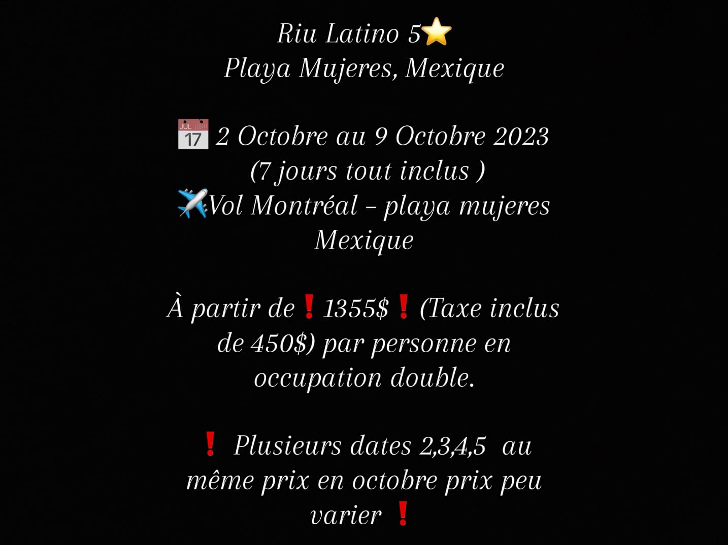 Post 1 by Izaaa conseillère voyage✈️🏝️ on TikTok (video)