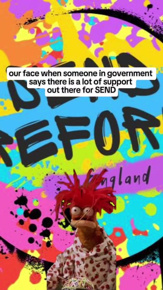 Post 10 by SEND.REFORM.ENGLAND on TikTok (video)