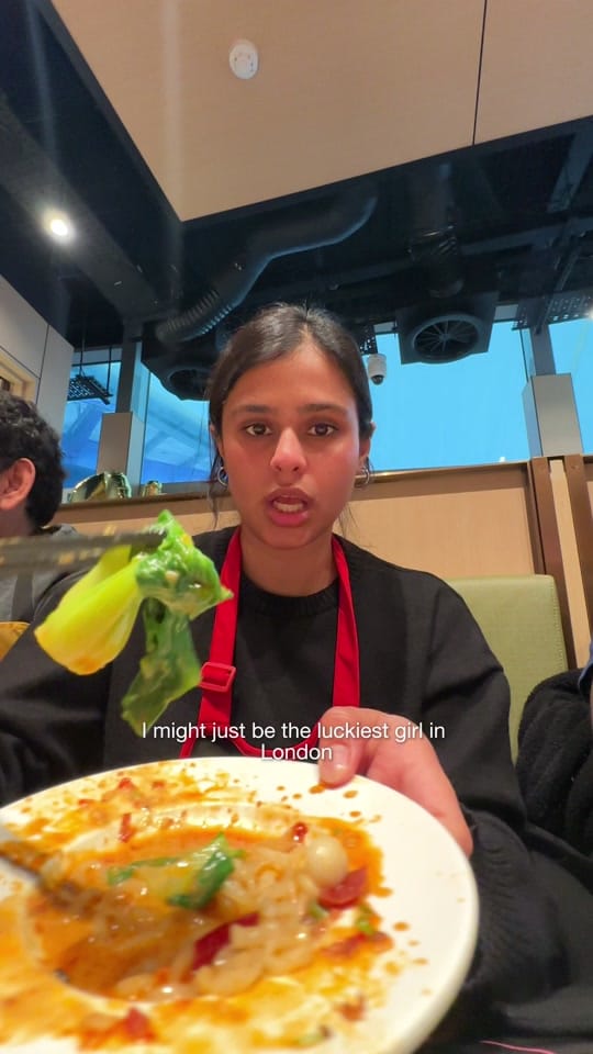 Post 8 by ananya | New in London on TikTok (video)