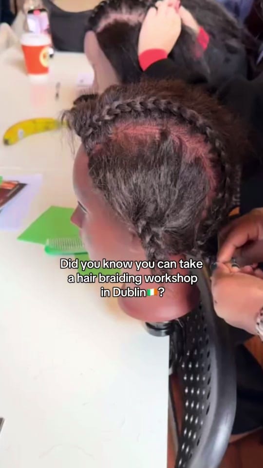 Post 1 by BraidStop Dublin on TikTok (video)