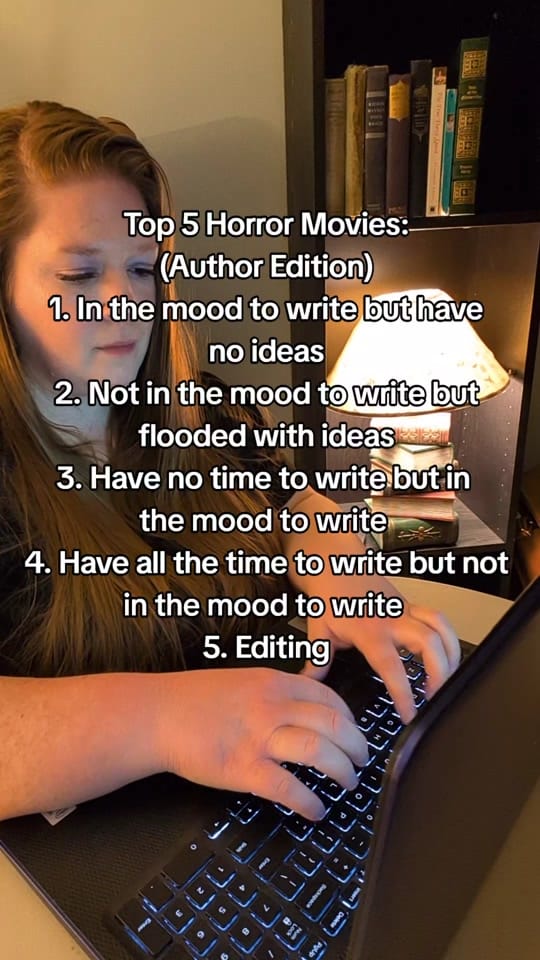 Post 7 by Chantel Burnham | Author on TikTok (video)