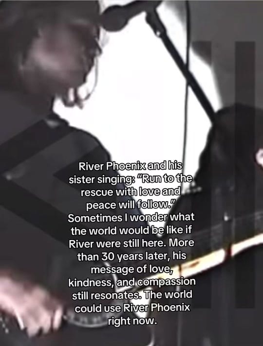 Post 7 by RiverPhoenixfan on TikTok (video)
