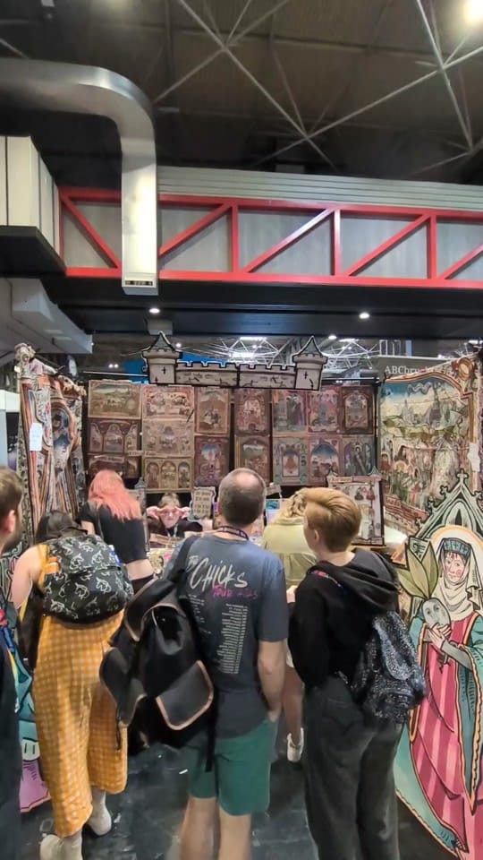 Post 1 by 🏰 Emer - Medieval Artist 🏰 on TikTok (video)