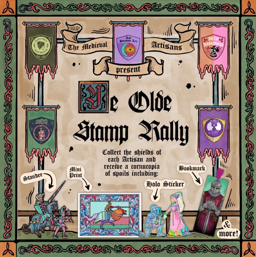 Post 6 by 🏰 Emer - Medieval Artist 🏰 on TikTok (video)