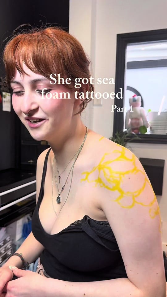 Post 8 by ELFÉE | TATTOO ARTIST on TikTok (video)