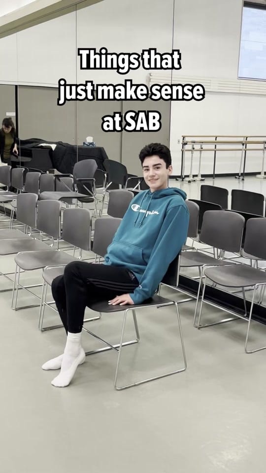Post 9 by School of American Ballet on TikTok (video)
