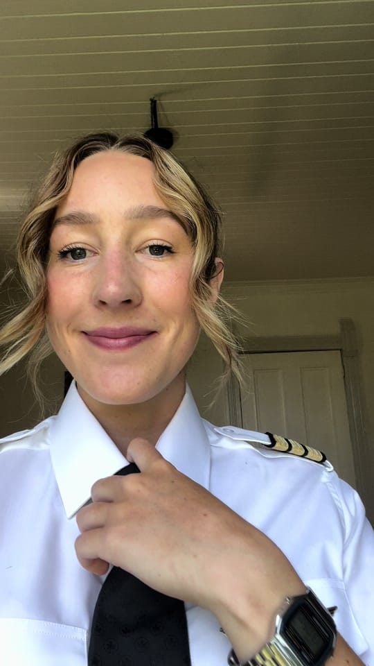 Post 4 by Talya | Airline Pilot on TikTok (video)