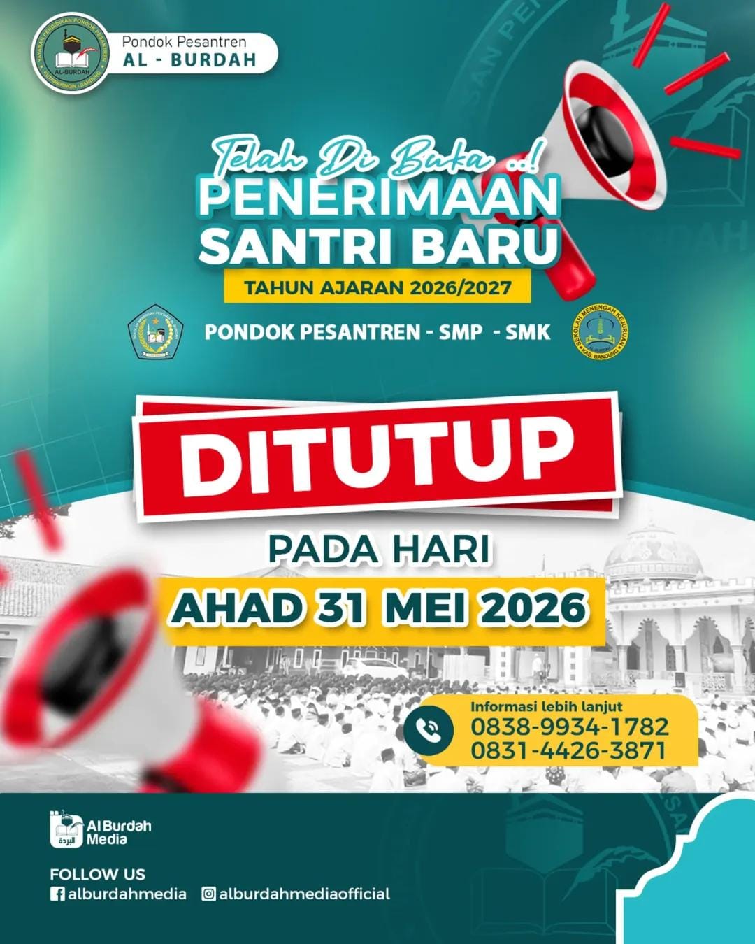Post 1 by AL-BURDAH MEDIA OFFICIAL on TikTok (video)