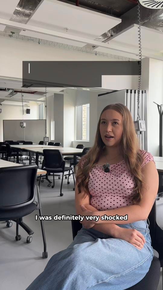 Post 3 by Sheffield Hallam University on TikTok (video)