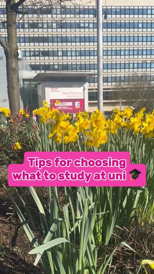 Post 5 by Sheffield Hallam University on TikTok (video)