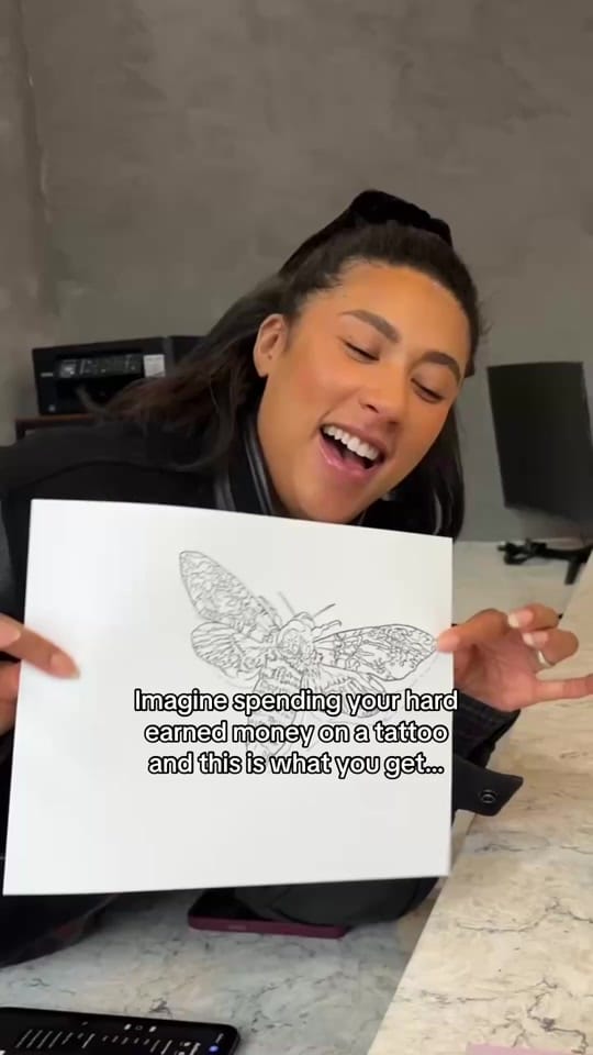 Post 10 by Leilani Tattoos on TikTok (video)