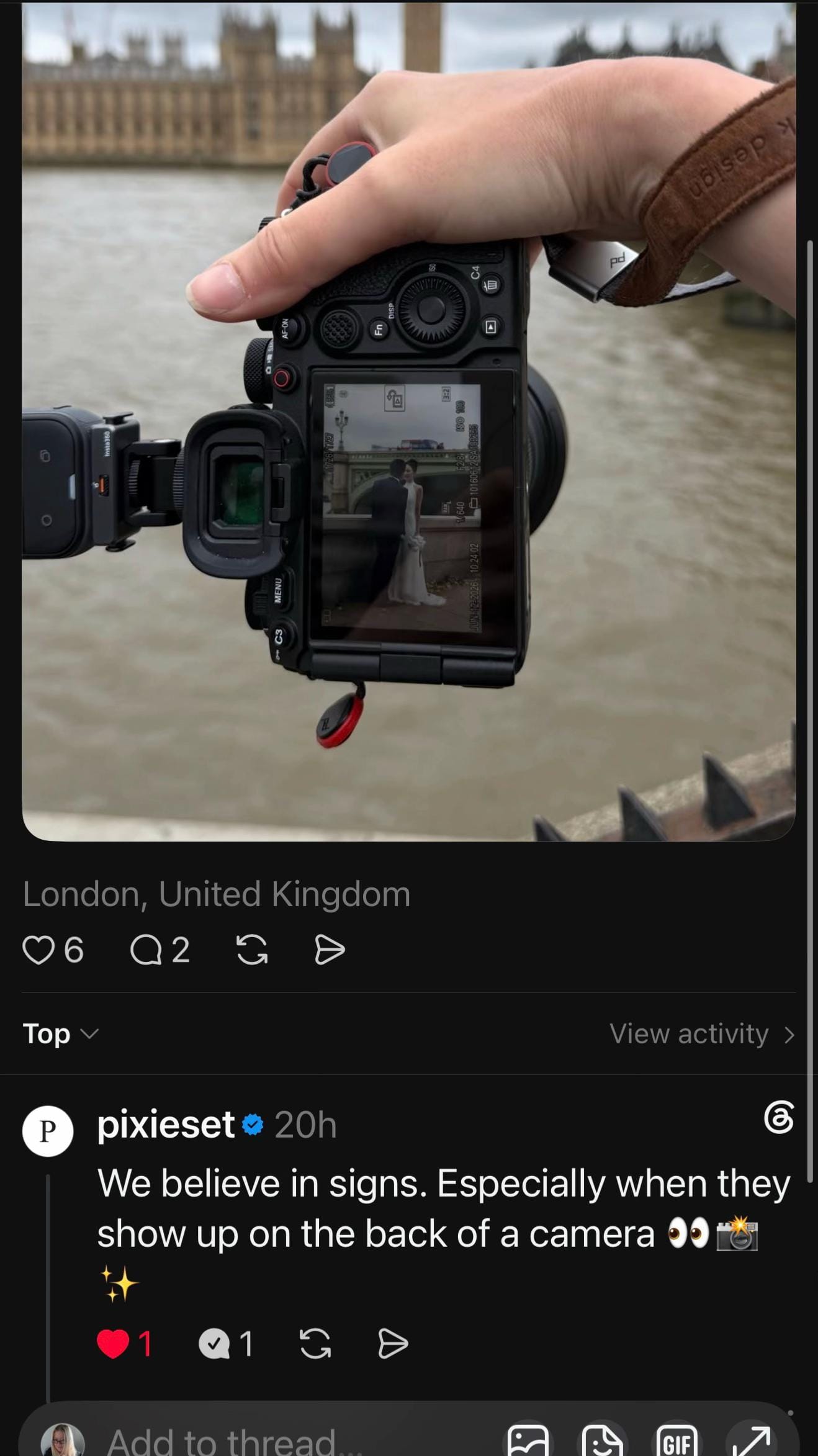 Post 3 by Wedding Photographer•London+UK on TikTok (video)