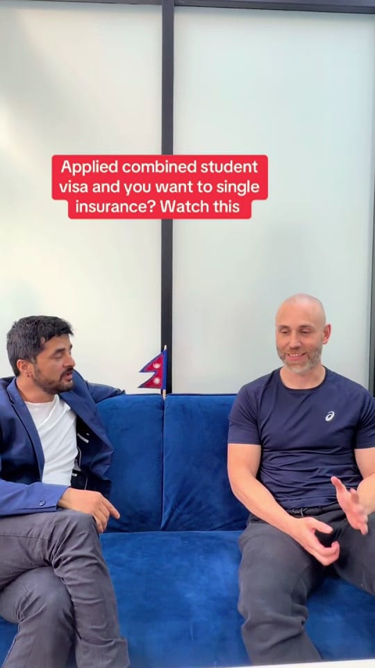 Post 6 by BishNu Nepal- Migration Agent on TikTok (video)