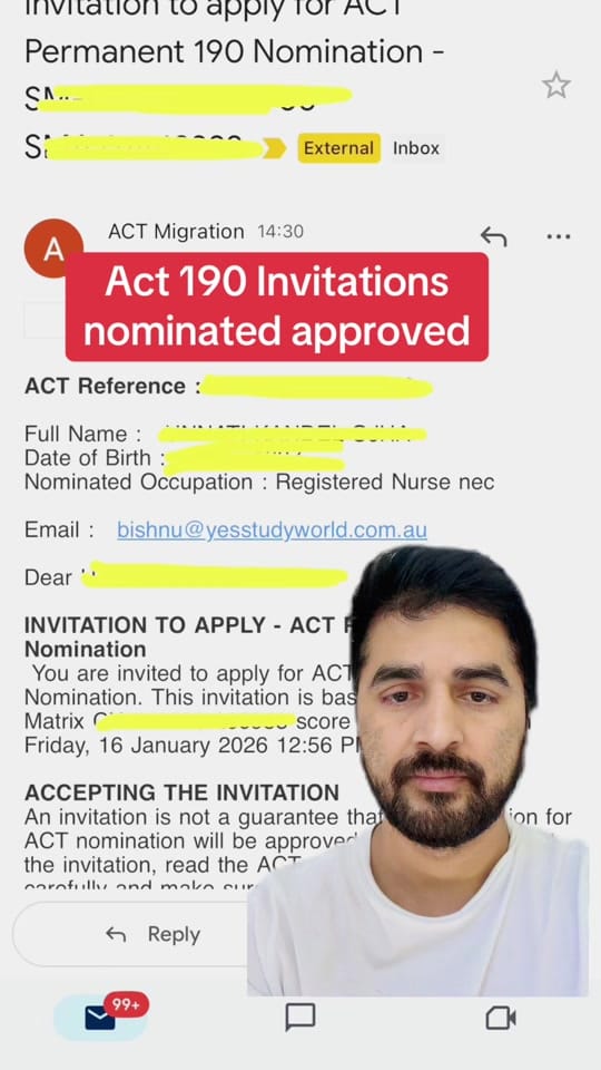 Post 3 by BishNu Nepal- Migration Agent on TikTok (video)