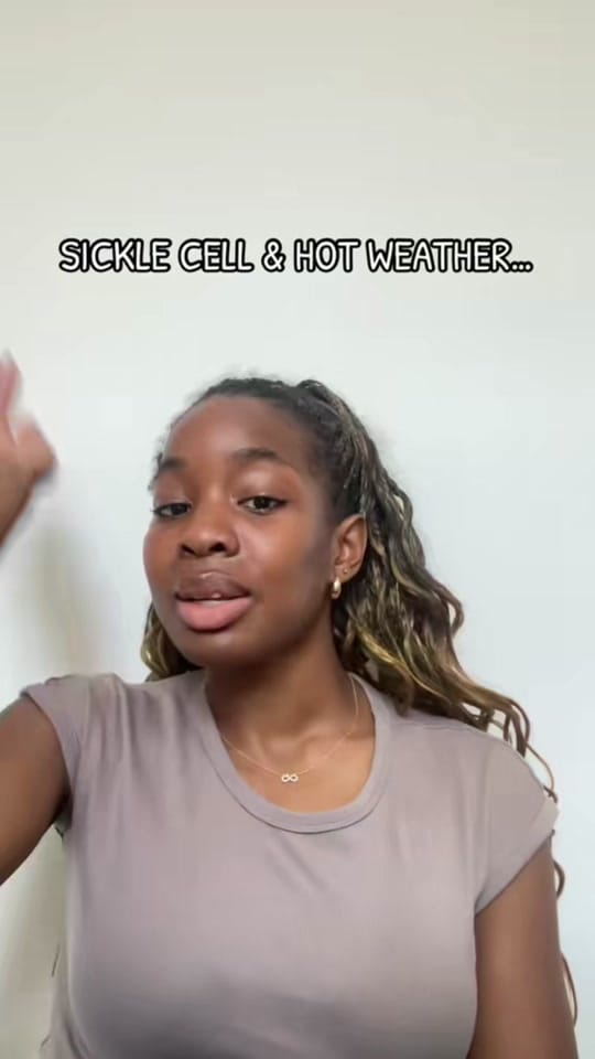 Post 1 by Her Sickled Journey on TikTok (video)