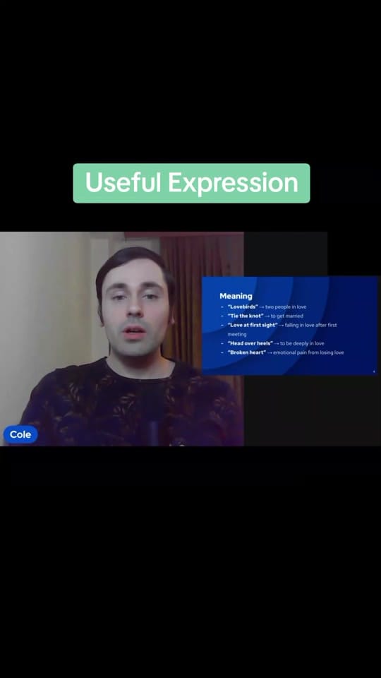 Post 7 by Canadian English with Cole on TikTok (video)