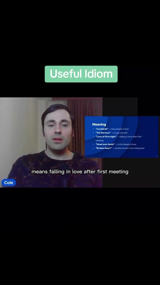 Post 2 by Canadian English with Cole on TikTok (video)