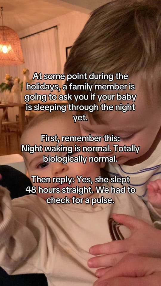 Post 2 by Kelsey-Pediatric Sleep Expert on TikTok (video)