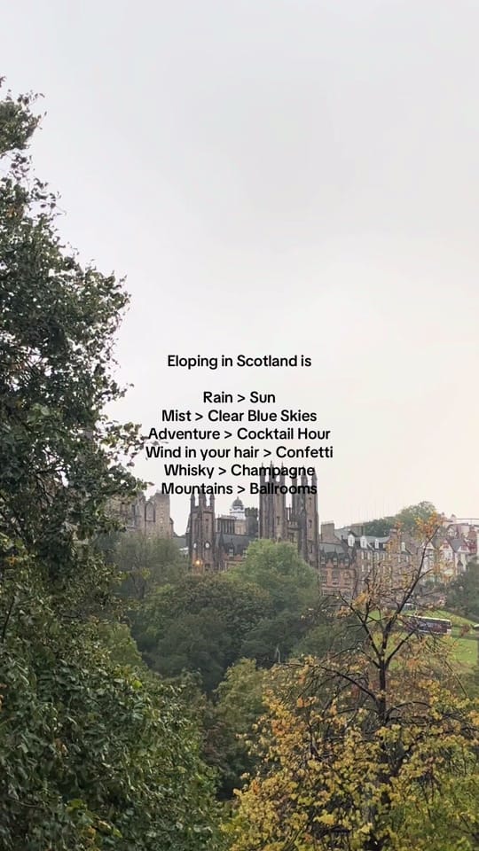 Post 6 by Allta Elopements🏴󠁧󠁢󠁳󠁣󠁴󠁿 on TikTok (video)