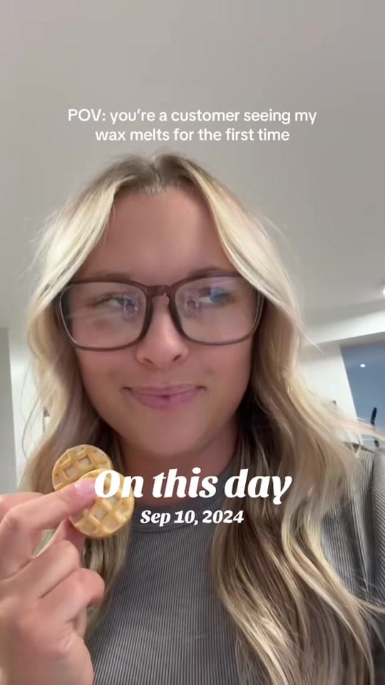 Post 7 by Reminiscent Candles on TikTok (video)