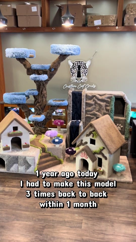 Post 3 by customcatcribs on TikTok (video)