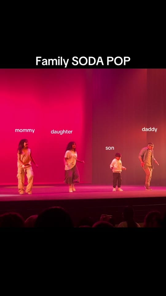 Post 8 by Team Mesi, dancing family on TikTok (video)