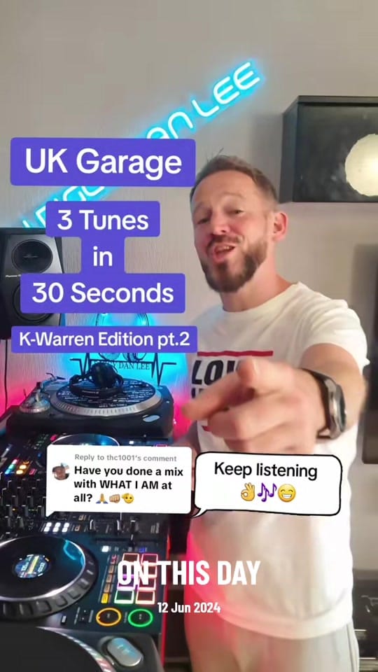 Post 1 by Diggy Dan Lee | UKG DJ 🎶 on TikTok (video)