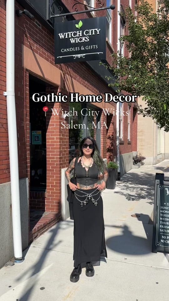Post 4 by Witch City Wicks shop on TikTok (video)