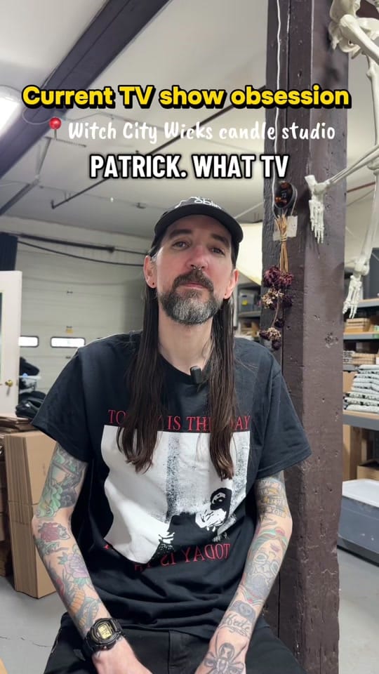 Post 7 by Witch City Wicks shop on TikTok (video)