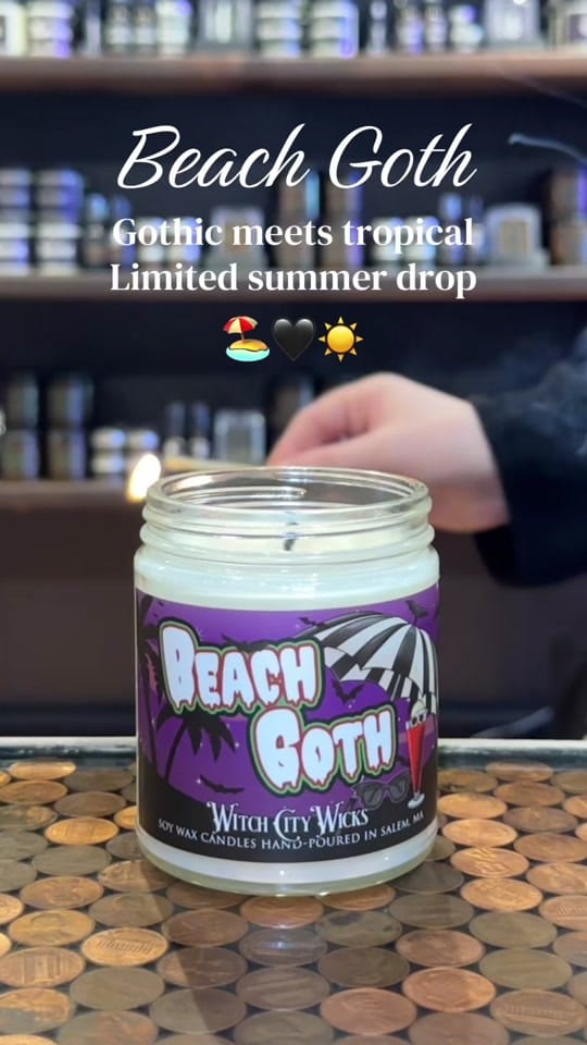 Post 5 by Witch City Wicks shop on TikTok (video)