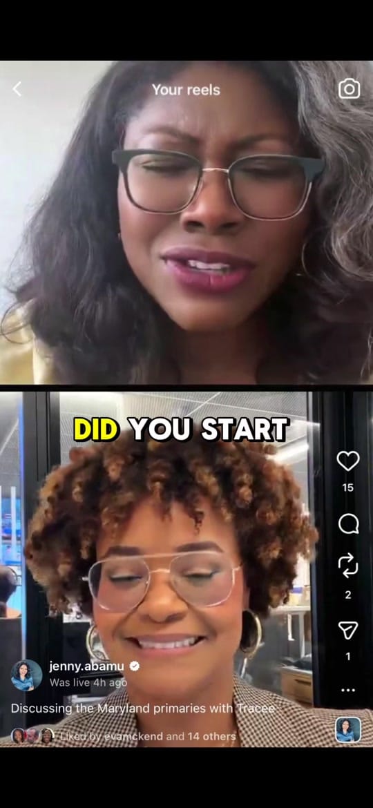 Post 7 by Jenny Abamu Maryland Reporter on TikTok (video)
