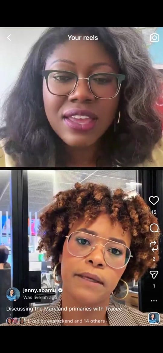 Post 5 by Jenny Abamu Maryland Reporter on TikTok (video)