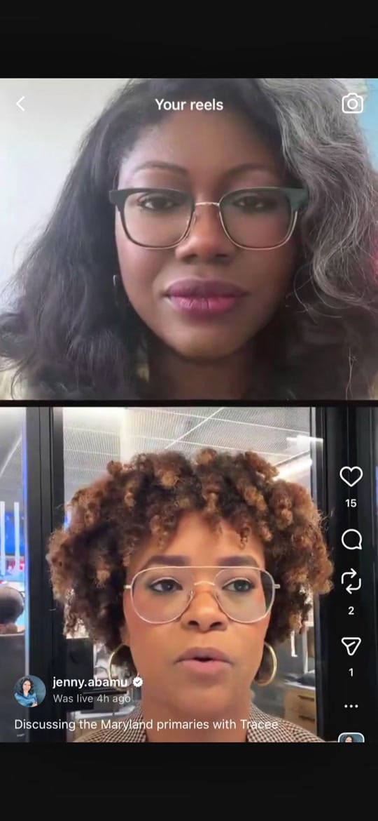 Post 6 by Jenny Abamu Maryland Reporter on TikTok (video)