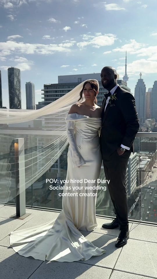 Post 6 by Ness | Wedding Content Creator on TikTok (video)