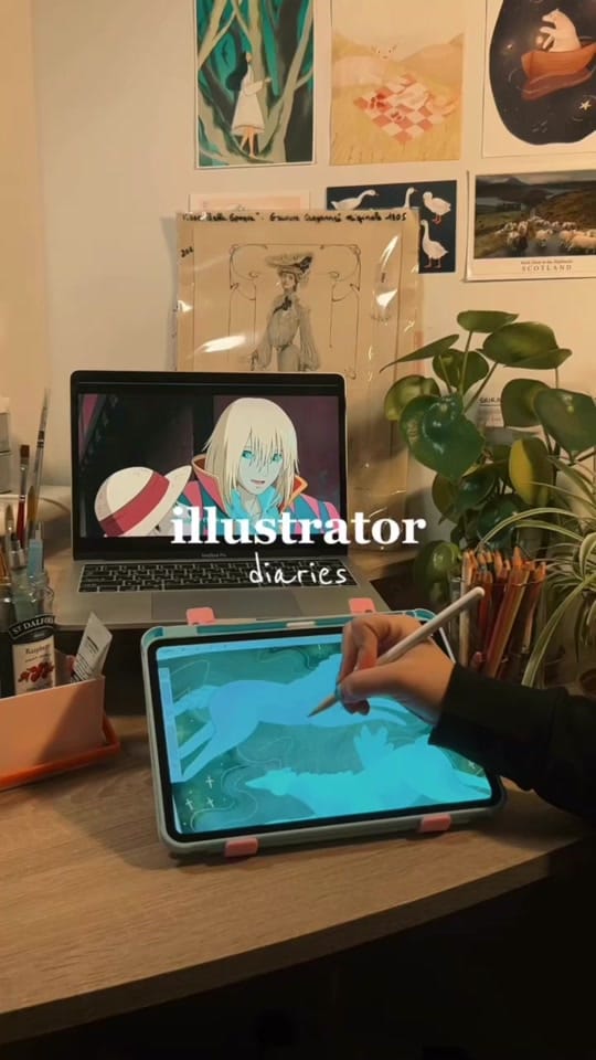 Post 10 by Ana - illustrator ✨ on TikTok (video)