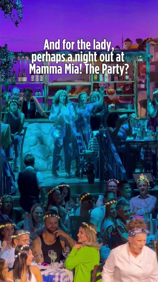 Post 2 by Mamma Mia! The Party on TikTok (video)