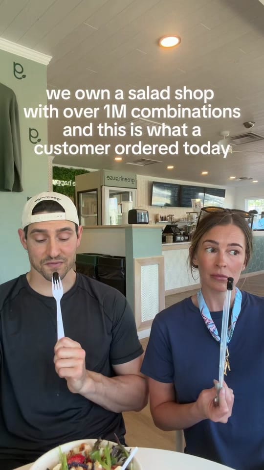 Post 3 by greenhouse salads & bowls on TikTok (video)