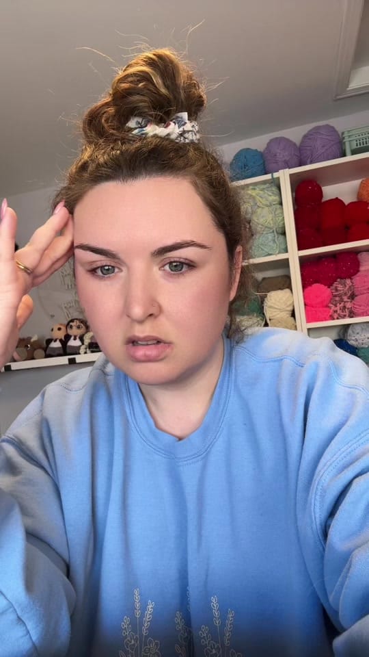 Post 2 by Baylee | Crochet W Bay on TikTok (video)